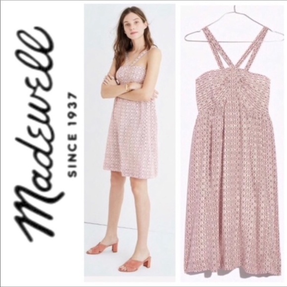 Madewell Dresses & Skirts - ❤️FINAL❤️ MADEWELL | 💯 SILK halter spring dress